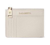 Kartenetui LAZAROTTI "Bologna Leather Schlüsseletui Cardholder Leder 11,5 cm mit Air", Damen, sanftes weiß, Leder, Kleinlederwaren (52959169-0) sanftes weiß