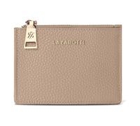 Kartenetui LAZAROTTI "Bologna Leather Schlüsseletui Cardholder RFID Leder 11,5", Damen, beige (sand), Leder, Kleinlederwaren (49655457-0) sand