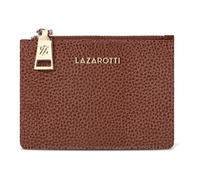 Lazarotti Schlüsseletui Bologna – Leder, RFID-Schutz, 4 Kartenfächer, Damen, Braun 11,5 cm