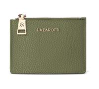 Kartenetui LAZAROTTI "Bologna Leather Schlüsseletui Cardholder RFID Leder 11,5", Damen, grün (oliv), Leder, Kleinlederwaren (12733051-0) oliv