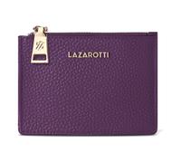 Kartenetui LAZAROTTI "Bologna Leather Schlüsseletui Cardholder RFID Leder 11,5", Damen, lila, Leder, Kleinlederwaren (23543838-0) lila