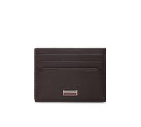 Tommy Hilfiger Herren Kartenetui Central aus Leder, Braun (Coffee Bean), Einheitsgröße