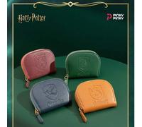 Kartenhalter & Mini-Tasche - Hogwarts Haus Reißverschluss-Geldbörse für Mädchen Gryffindor Ravenclaw Slytherin Hufflepuff kleine Münztasche für Frauen