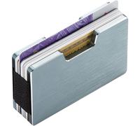 Kartenhalter mit Geldklammer ECLIPSE 9 cm, RFID-Schutz, grau, Philippi