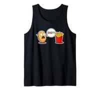 Kartoffelspruch Dad? to French Fries Fun Spruch Neuheit Essen Tank Top