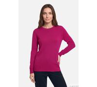 Kaschmir-Pullover mit Rundhalsausschnitt Festival Fuchsia 46