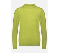 Strickpullover BETTY BARCLAY "Damen Kaschmir-Pullover mit Stehkragen", Damen, Gr. 42, fresh moss, Strick, Obermaterial: 100% Kaschmir., gerade lang, Pullover (56851257-42) fresh moss
