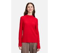 Strickpullover BETTY BARCLAY "Betty Barclay Damen Kaschmir-Pullover mit Stehkragen", Damen, Gr. 46, rot, Strick, Obermaterial: 100% Kaschmir., Basic, gerade lang, Pullover (81981961-46) rot