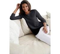 Kaschmirpullover "Kaschmir-Pullover", Damen, Gr. 36/38, grau (anthrazit, meliert), 100% Kaschmir, meliert, unifarben, figurumspielend, Pullover (690290-36) anthrazit, meliert