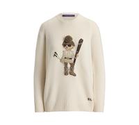 Kaschmirpullover mit Holiday Polo Bear XL Cream