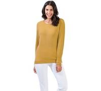 Kaschmirpullover ocker-meliert 40/42