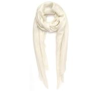Kaschmirschal Hergestellt in Kashmir (Geschenkpaket) Merinowolle Seiden Kaschmir Schal Große Superfeine Damen Herren Pashmina Unisex Rohes Elfenbein