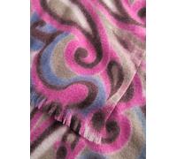 kaschmirweicher Schal mit Allover-Paisleymuster rosa - Gr. - one size