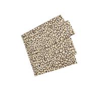 Kaschmirweicher Schal mit Fellmuster braun