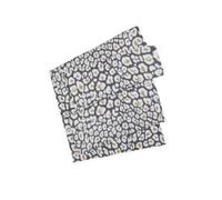 Kaschmirweicher Schal mit Fellmuster grau - Gr. - one size