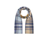 Modetuch CODELLO "Codello Schal", Damen, blau, Obermaterial: 70% Polyester PES. 30% Viskose CV., kariert, Modetücher, mit Karomuster (38007008-0) blau