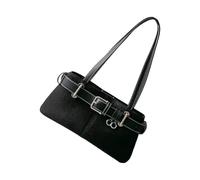 KASFDBMO Damen Umhängetasche Unterarm Geldbörse Mit Schnalle Gürtel Ornament Handtasche Zum Einkaufen Und Verabreden Mit Reichlich Kapazität Modische Schulter Geldbörse