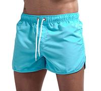 Kashyke Running Shorts Herren Kurz Gym Sportshorts Schnelltrocknend Swim Shorts Retro Badeshorts Boardshorts Surfshorts Neon Orange Gelb Grün Sommer Cool Sporthose Kurze Hosen für Männer