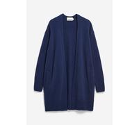 KASSANDRAA | Strickjacke Loose Fit aus Bio-Woll Mix - blau (XS)