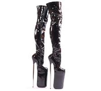 Kassiopeya Overknee Sky High Heels mit 30 cm Absatz (EU Schuhgrößensystem, Erwachsene, Herren, Numerisch, M, 44)