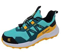 Kastinger GSK-FOISKAR Low KTX Wanderschuhe, Ocean/Egg Yolk, 39 EU