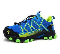 Kastinger »Lederimitat/Textil« Trekkingschuh, Blue/Lime 424