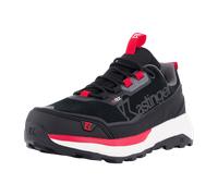 Kastinger Wanderschuhe LH-Wildberg Low KTX (Speedlace-System, wasserdicht) schwarz/rot Herren, Größe Euro (US) 43 (10)