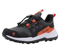 Kastinger Wander-Freizeitschuhe Foiskar Low KTX (wasserdicht) schwarz/rot Kinder (33-35), Größe Euro (US) 34 (2,5)