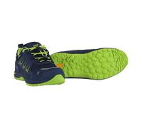 Kastinger Wander-Freizeitschuhe Fisslad Low KTX (wasserdicht, Speedlace-System) navyblau/lime Kinder (28-35), Größe Euro (US) 28 (11)
