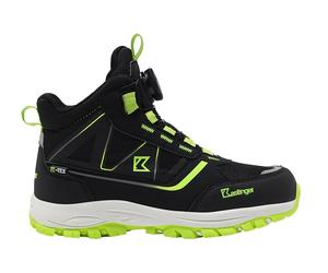 Kastinger Wander-Freizeitschuhe Wenger Mid XT KTX (wasserdich) schwarz/lime Kinder (33-35), Größe Euro (US) 35 (3,5)