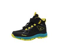 Kastinger Wander-Freizeitschuhe Karlspitz Mid V EV KTX (wasserdicht) schwarz/gelb Kinder (33-35), Größe Euro (US) 34 (2,5)