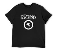 Katatonia T-Shirt Gothic Doom Metal Band Opeth Tiamat T-Shirt Mens T-Shirt Black S