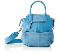 Kate Lee Damen Sac À en Cuir Porté Main Ou Bandoulière Velyane Bleu Handtasche, blau