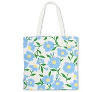 kate spade new york Canvas-Tragetasche für Damen, süße Tragetasche für Arbeit oder Lehrer, Strandtasche, Büchertasche mit Tasche, Sunshine Floral, Small, Classic
