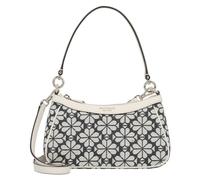 Kate Spade Flowers Schultertasche, Umhängetasche, Grau-Creme"