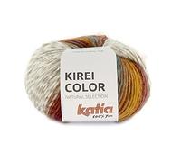 Katia Kirei Color 300 | reine Wolle Farbverlauf | reine Schurwolle zum Stricken oder Häkeln | dicke Merinowolle Nadelstärke 5 bis 5,5 mm | 100g 160m