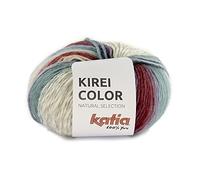 Katia Kirei Color 305 | reine Wolle Farbverlauf | reine Schurwolle zum Stricken oder Häkeln | dicke Merinowolle Nadelstärke 5 bis 5,5 mm | 100g 160m