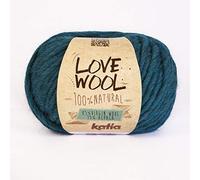 Katia Love Wool 118 deep lake 100g Wolle