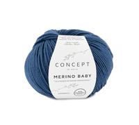 Katia Merino Baby - CONCEPT - Farbe: Azulina (84) - 50 g/ca. 165 m Wolle