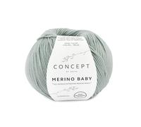 Katia Merino Baby - CONCEPT - Farbe: Verde Agua (97) - 50 g/ca. 165 m Wolle