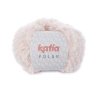 Katia Polar Fb. 88 - ROSA Bebe, 100g Flauschwolle zum Stricken und Häkeln, Wolle Felloptik