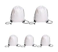 KATLKIU Drawstring Backpack, 5 Stück, 34 cm x 43 cm, Fitness-Rucksack, kann für Reisen, Outdoor-Sport verwendet werden