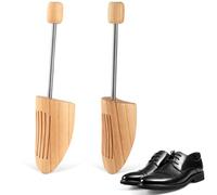 katmerio Schuhspanner für Damen und Herren, Schuhspanner Holz, Extrastark Schuhdehner, Schuhdehner als Knick und Faltenschutz, Atmungsaktiv, Auch für Stiefel oder Sneaker Geeignet