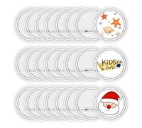 Katnetoly 20er-Pack Acrylknöpfe, Anstecknadeln, 3-Button-Maker-Rohlinge, Anstecknadelknöpfe für Bastelbedarf und DIY-Partyprojekte, Einfach zu Verwenden