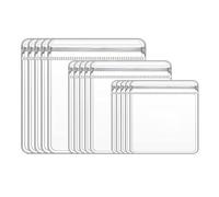 Katnetoly 30 Stück, 3 Größen, Transparente Schmuck-Organizer, Aufbewahrungsbeutel für Ohrringe, Ringe und Halsketten, für Unterwegs, Anlaufschutz, Schützt Schmuck