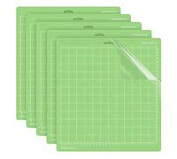 Katnetoly 5 StüCk Schneiden Matte mit Leichtem für One/Air/Explore Air2&Air 3/Maker&Maker 3, Quilt Schneiden Matten 30,5 X 30,5 Cm, GrüN