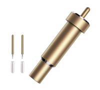 Katnetoly Stoffklinge für 3/Maker/Venture/Explore 3/Air 2/Air/One, 2 Stück Gebundene Stoffklingen und 1 Stück Gehäusemetall, Goldenes Ersatzzubehör