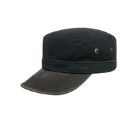 Stetson verstellbare Army Cap Cotton aus 100% Baumwolle mit UV-Schutz 40+ 61/XL, Blau gemustert