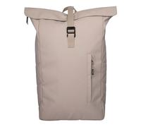 Kattbjörn Rolltop Rucksack - 16L, Wasserdicht, Laptopfach 15 Zoll, Ergonomisch, Gepolstertes Rückenpad, Stylischer Tagesrucksack für Arbeit, Uni & Freizeit (Beige)