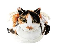 Katze geformte Make -up -Tasche - lustiger Kätzchen -Draw -String -Toilettenbeutel, weich und stilvoll | Reisebereich und Münzbeutel für Badezimmer, Urlaub und Fitnessstudio, ideal für Katzenbegeister